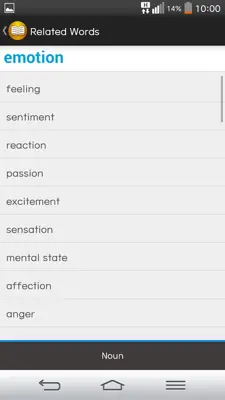 Shwebook Dictionary Pro android App screenshot 1